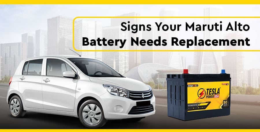 Indications Your Maruti Alto Battery Needs Replacement