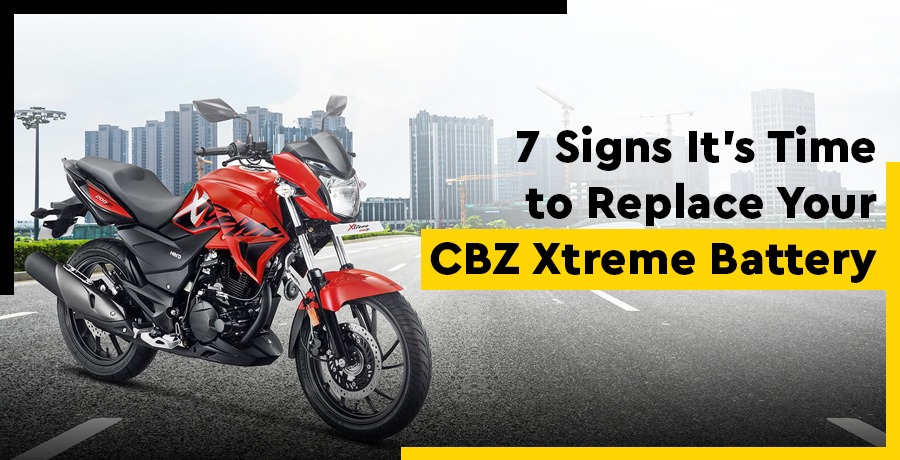 Sign to Replace Your CBZ Xtreme Battery