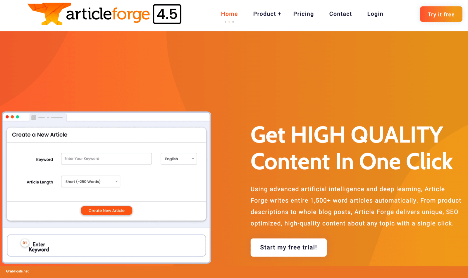 Article Forge - The Only Must Have SEO Tool For Link Builders