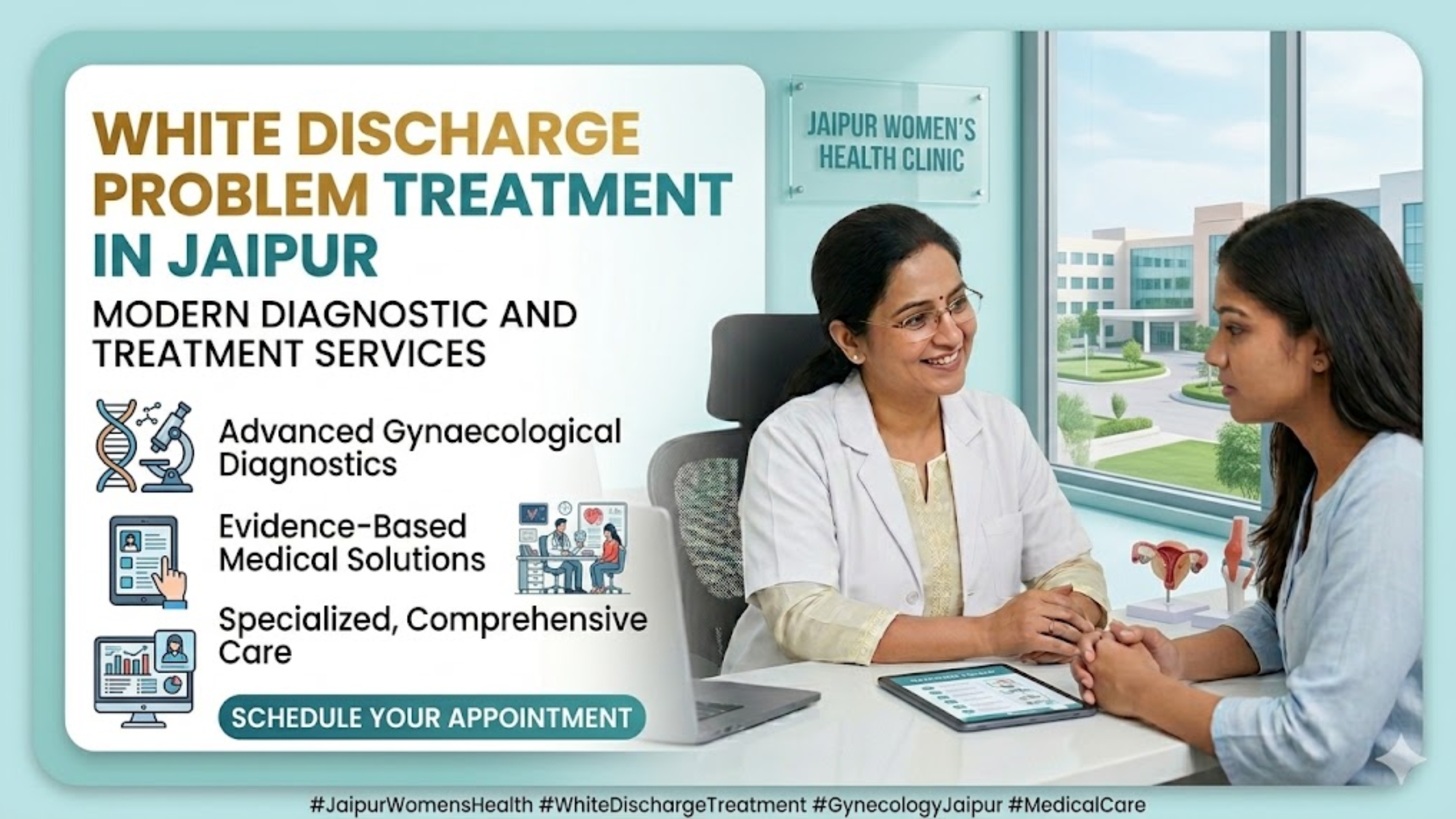 Advanced White Discharge Treatment Options in Jaipur