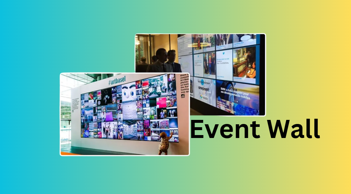 How to Design an Engaging Event Wall for Corporate Events
