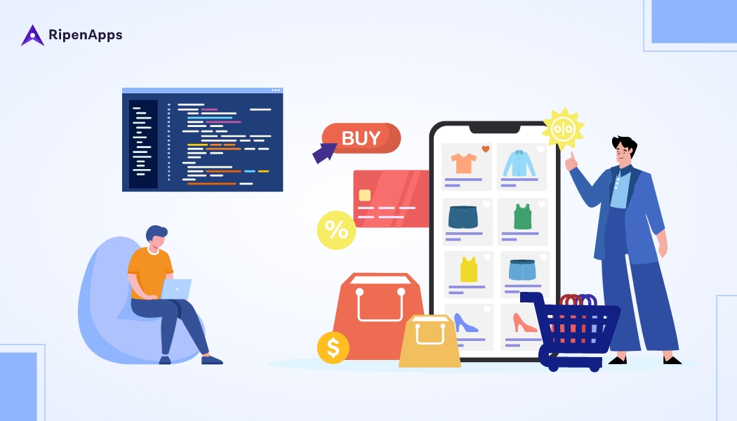 How does e-commerce app development solve problems for the retail industry? 