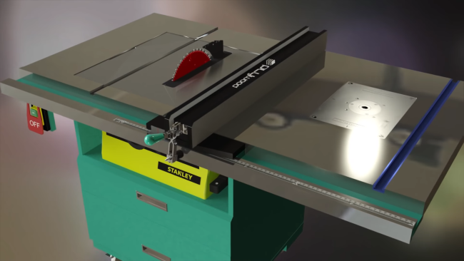 How to Flatten Aluminum Table Saw Top
