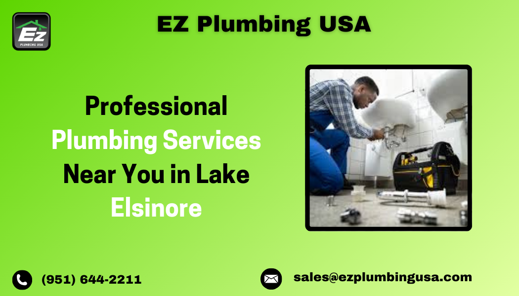Professional Plumbing Services Near You in Lake Elsinore