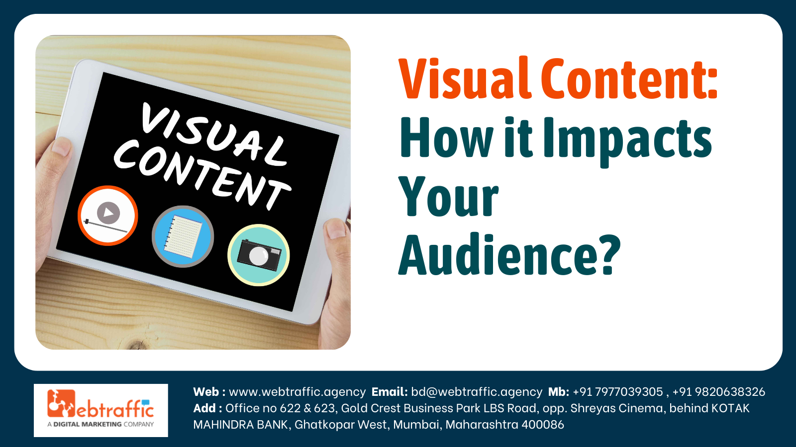 Visual Content: How it Impacts Your Audience?