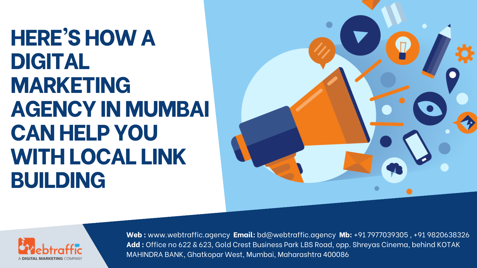 Here’s how a digital marketing agency in Mumbai can help you with local link building
