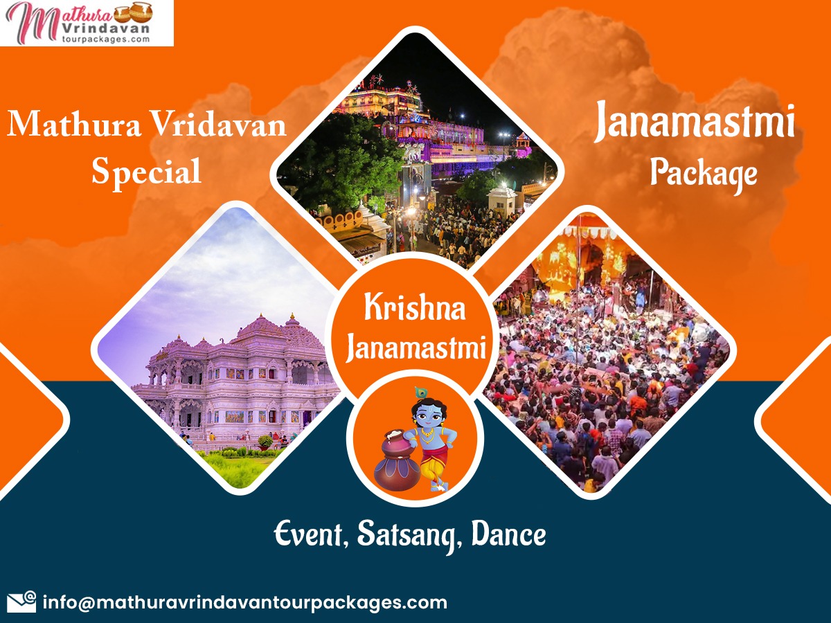 Mathura Vrindavan Krishna Janmashtami Tour Package