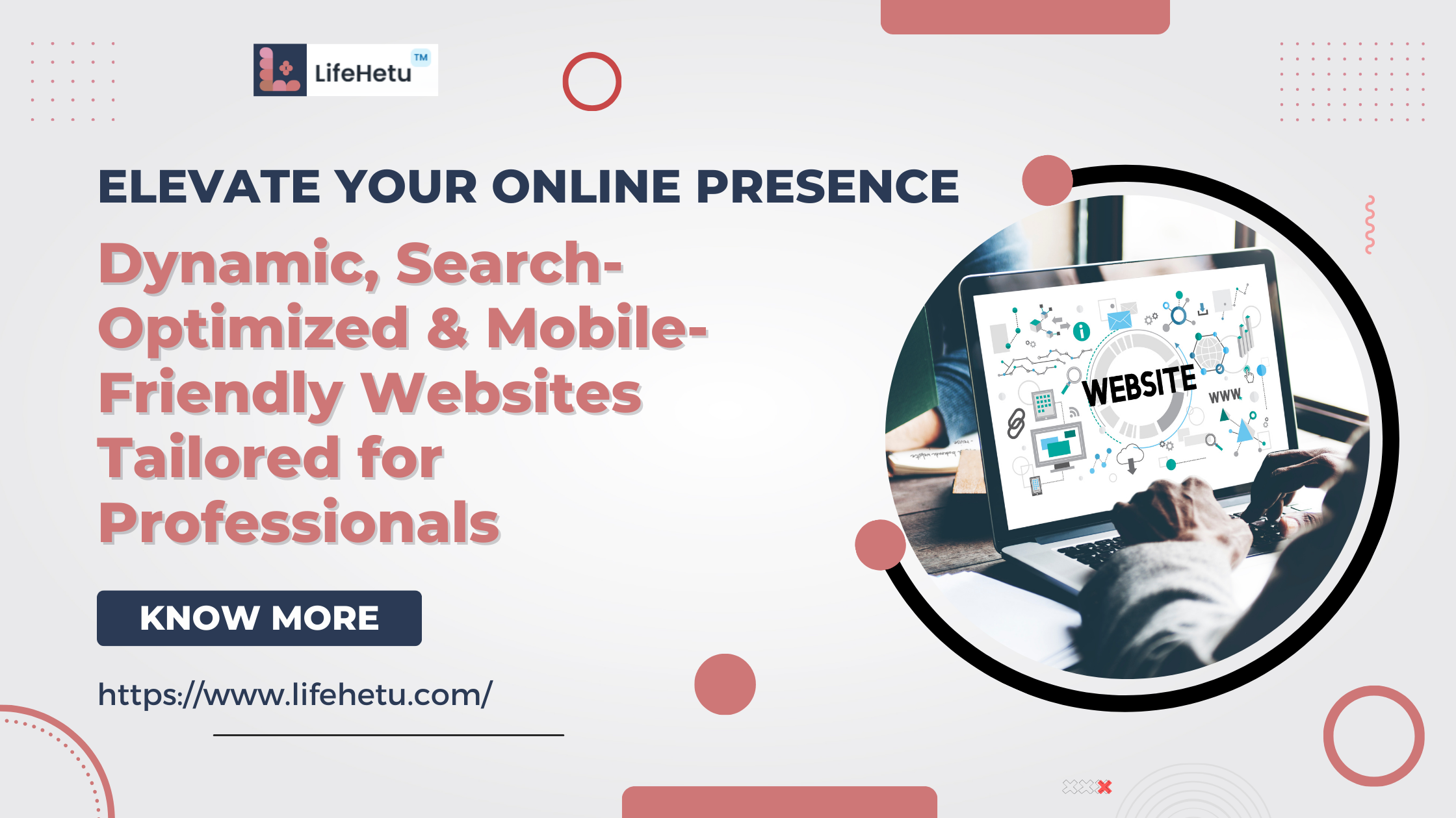 Elevate Your Online Presence: Dynamic, Search-Optimized & Mobile-Friendly Websites Tailored for Professionals