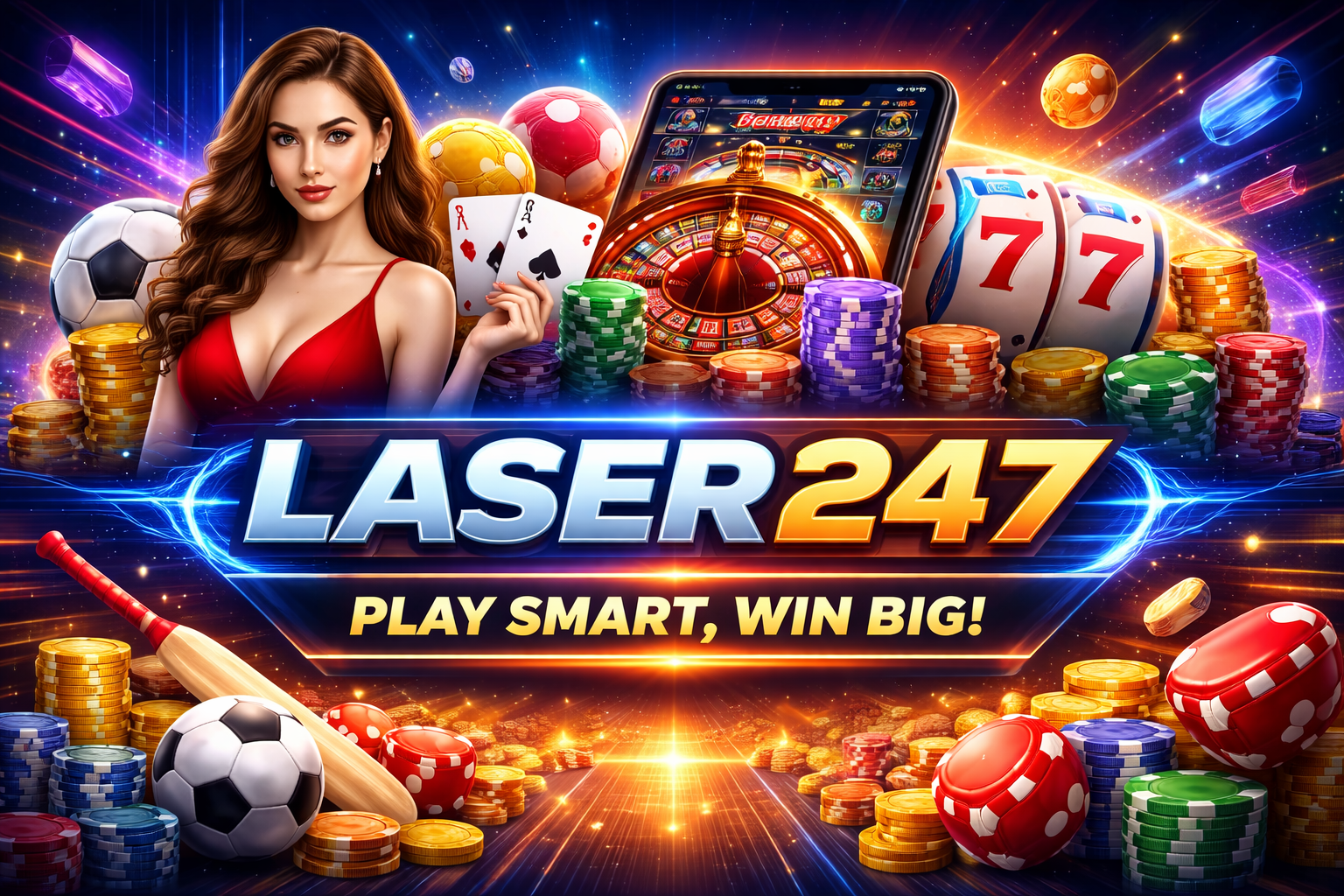 Unlock endless thrill and action with Laser247 🎮🔥”