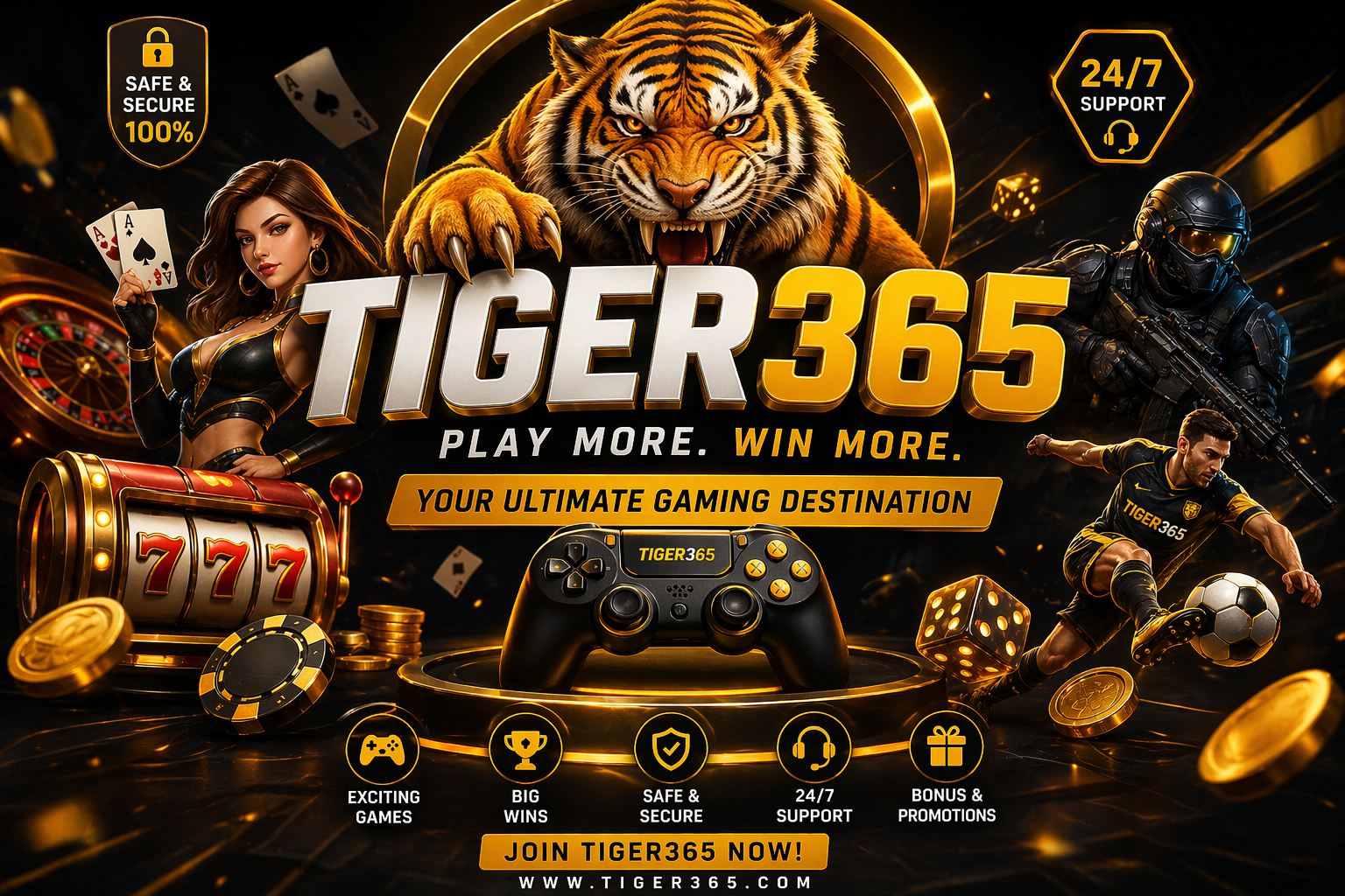 Feel the Power of Winning with Tiger365 ⚡