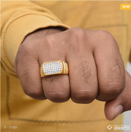 Gold Plated Rings For Men: Adding A Touch Of Sophistication To Your Overall Appearance! 