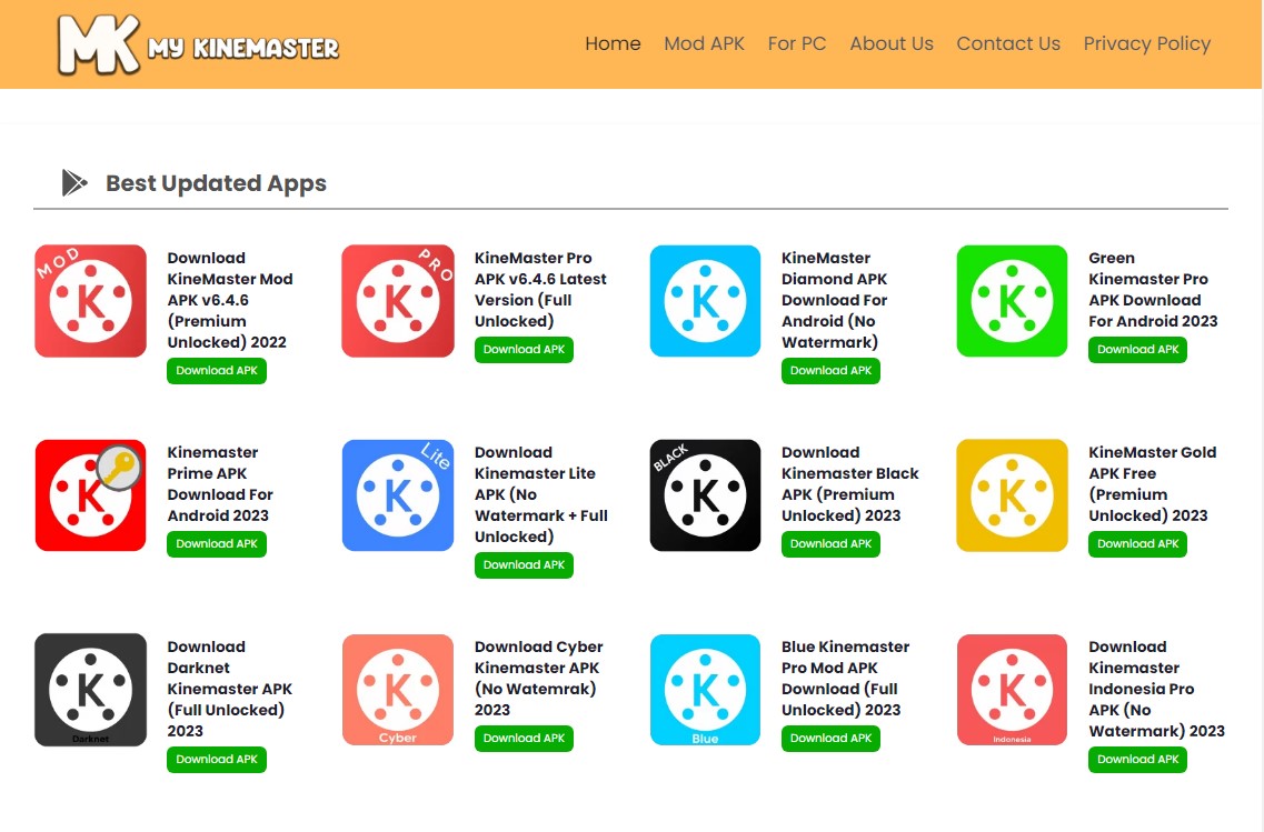 Mykinemaster - official website for kinemaster modified versions