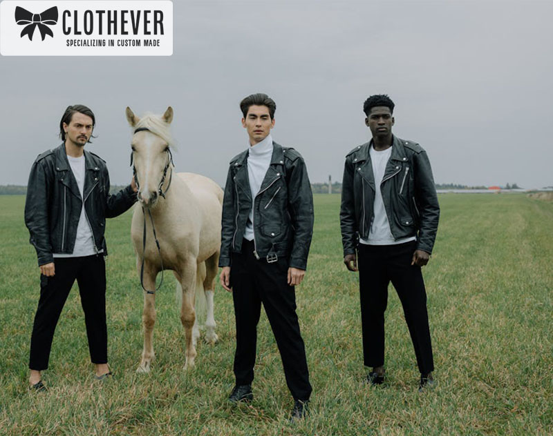 Stylish  Black Leather Jackets for men