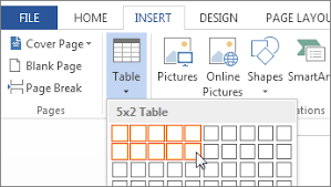 How to Insert a Table in a Microsoft Word Document