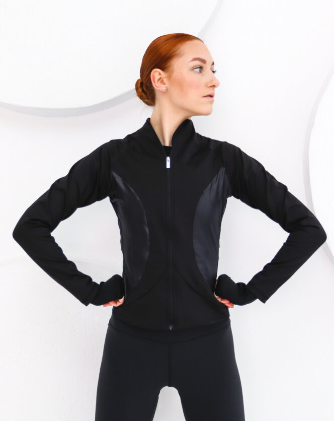 Stay cosy and stylish on the ice with Jivsport's Figure Skating Jackets in the United States