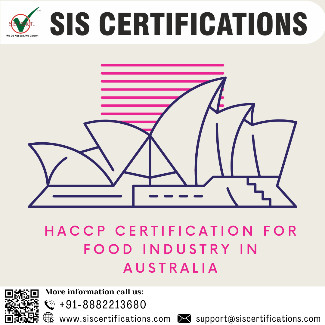 HACCP Certification for Food Industry in Australia