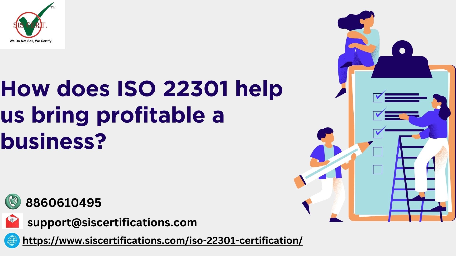 How does ISO 22301 help us bring profitable a business?