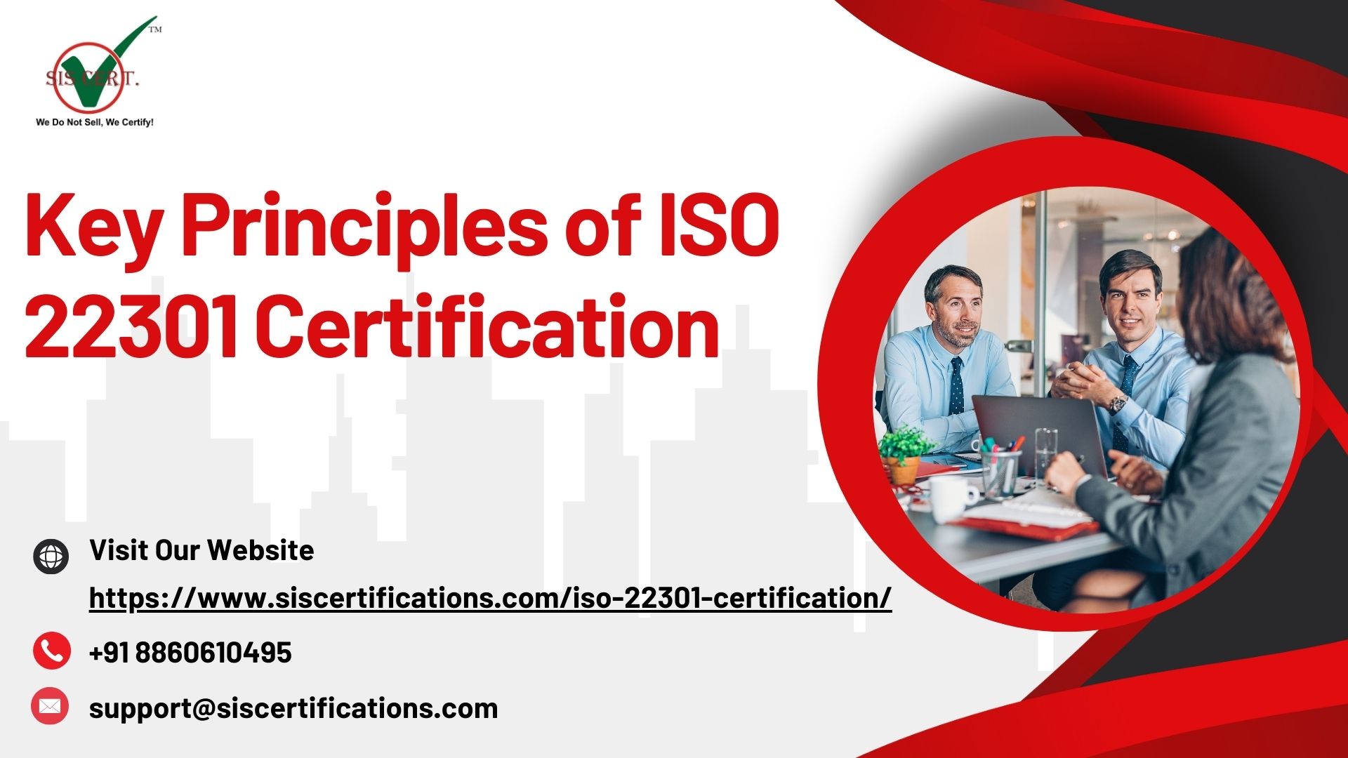 key Principles of ISO 22301 Certification
