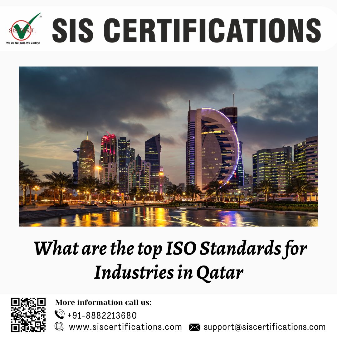 What are the top ISO Standards for Industries in Qatar