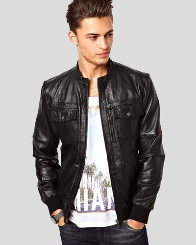 How to Rock a Bomber Leather Jacket for a Casual Cool Look