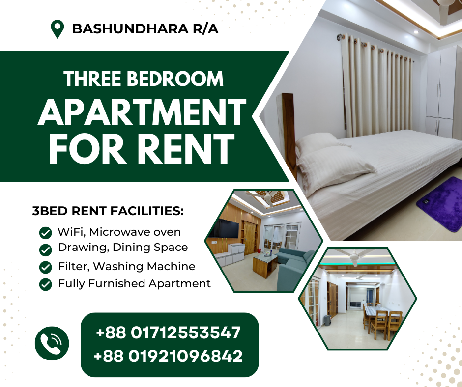 Rent Furnished 3 Bedroom Flats for a Pleasant Experience