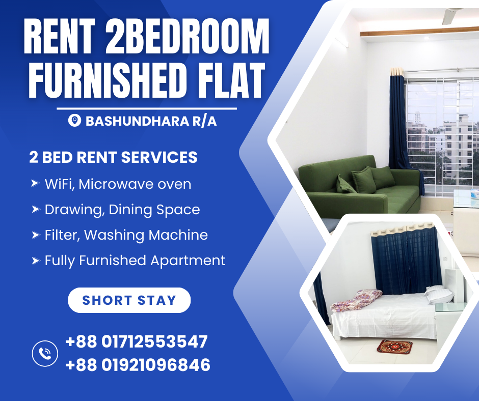 2 Bedroom Apartments for Rent with Furnishing