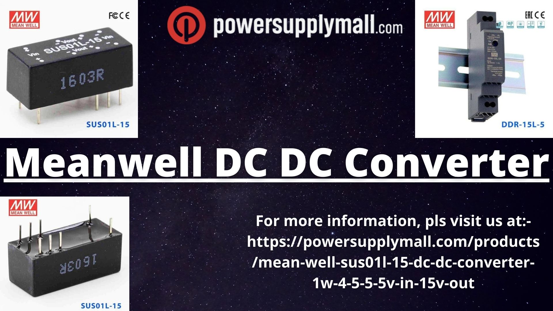 Working Principles of Meanwell DC DC Converter