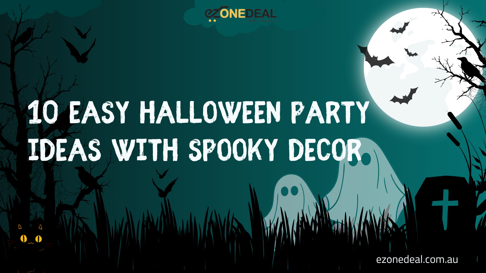10 Easy Halloween Party Ideas with Spooky Halloween Decor