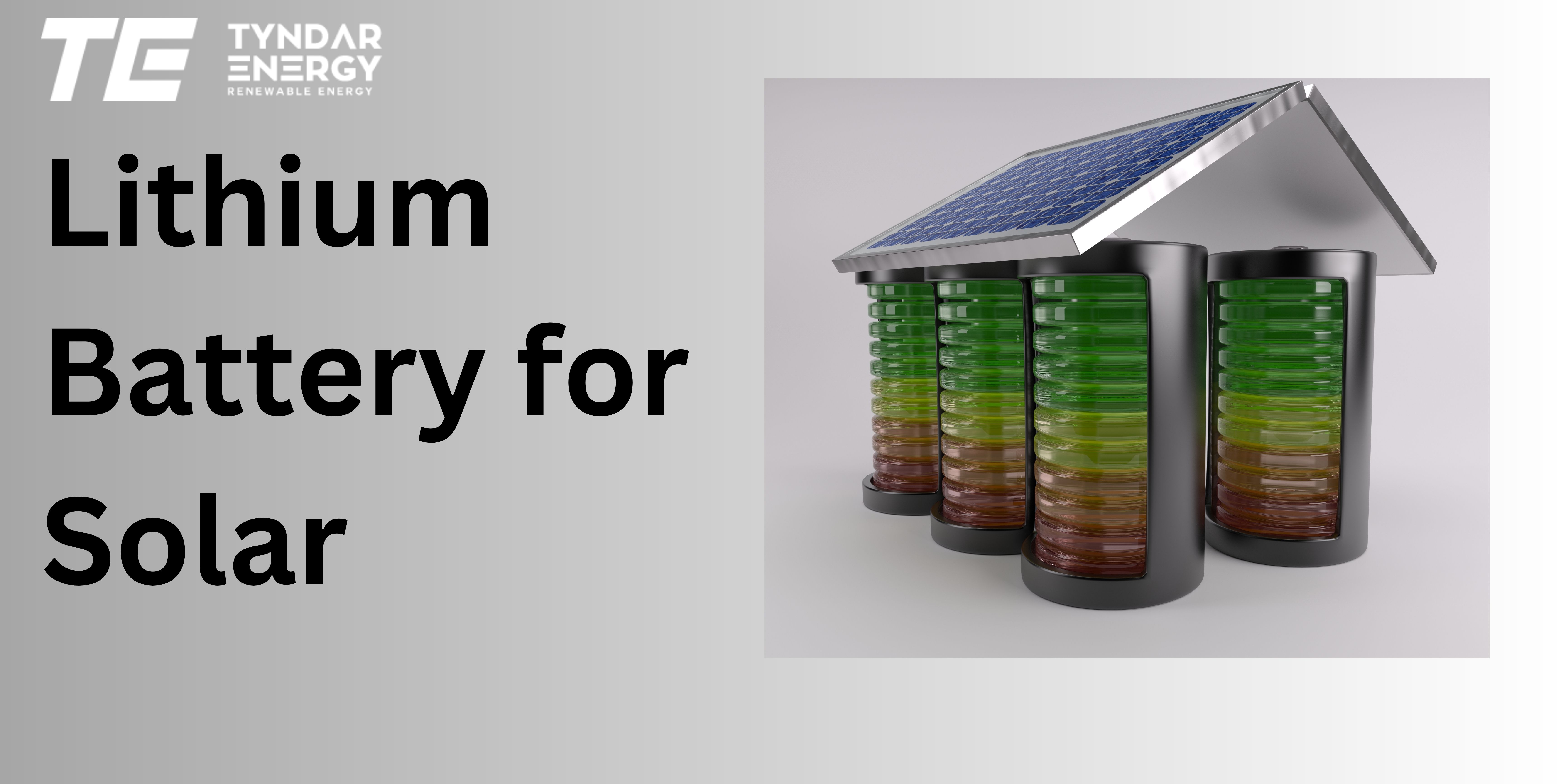 The Future of Solar Energy Storage: Lithium Batteries