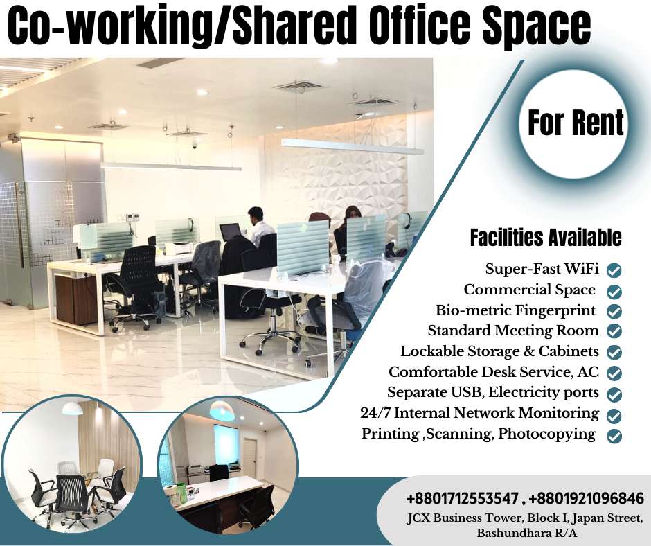 Furnished Coworking Office Spaces In Bashundhara R/A