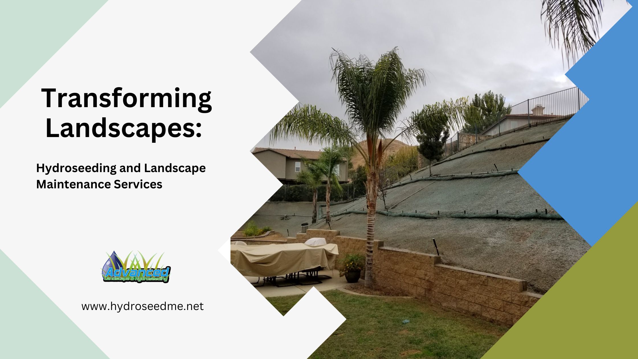 Transforming Landscapes: Hydroseeding and Landscape Maintenance Services