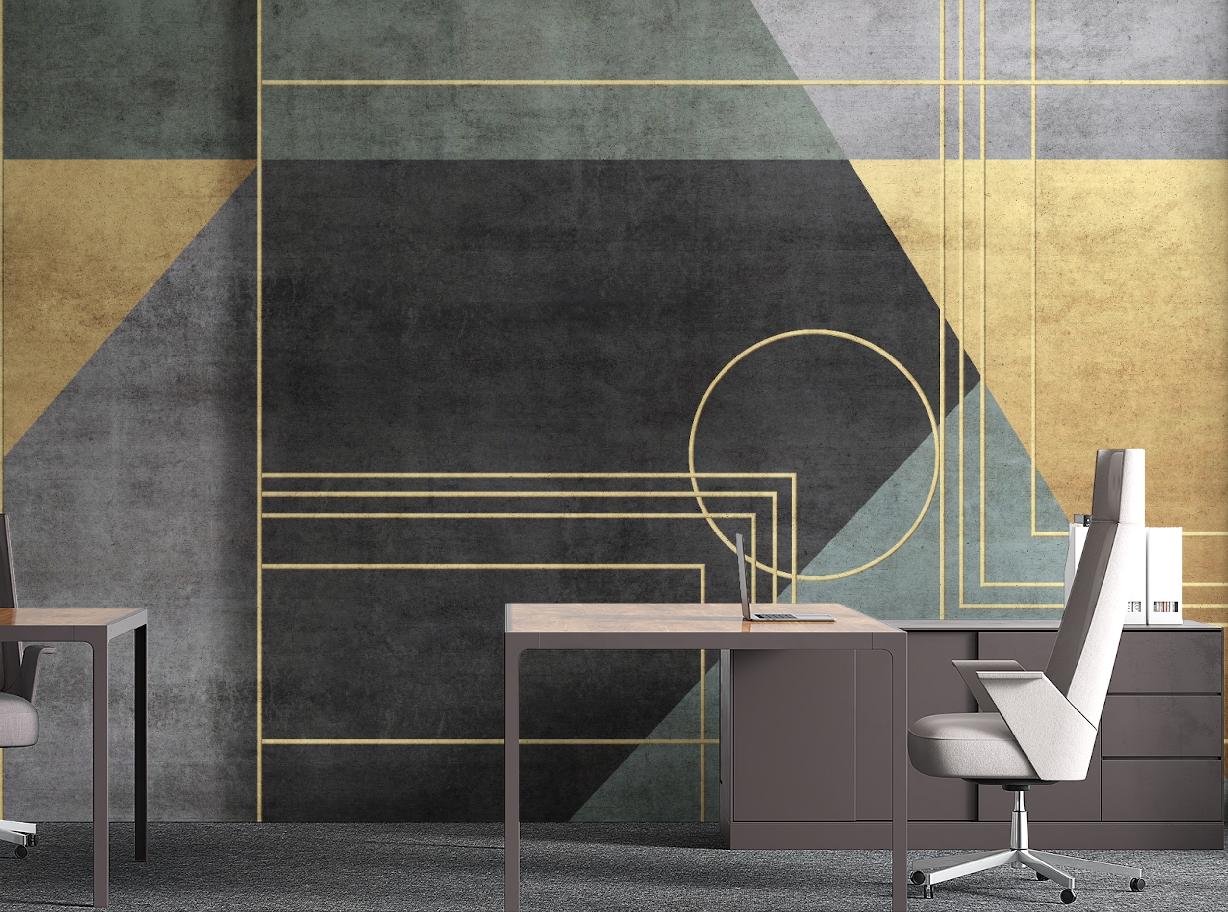 Boost Office Morale with Creative Wallpaper Choices