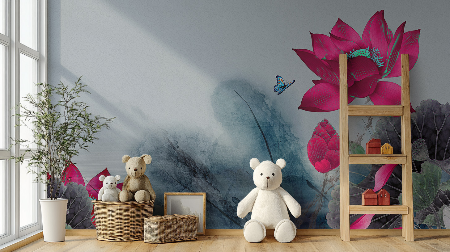 The Perfect Flower Wallpaper for a Fresh Interior Look