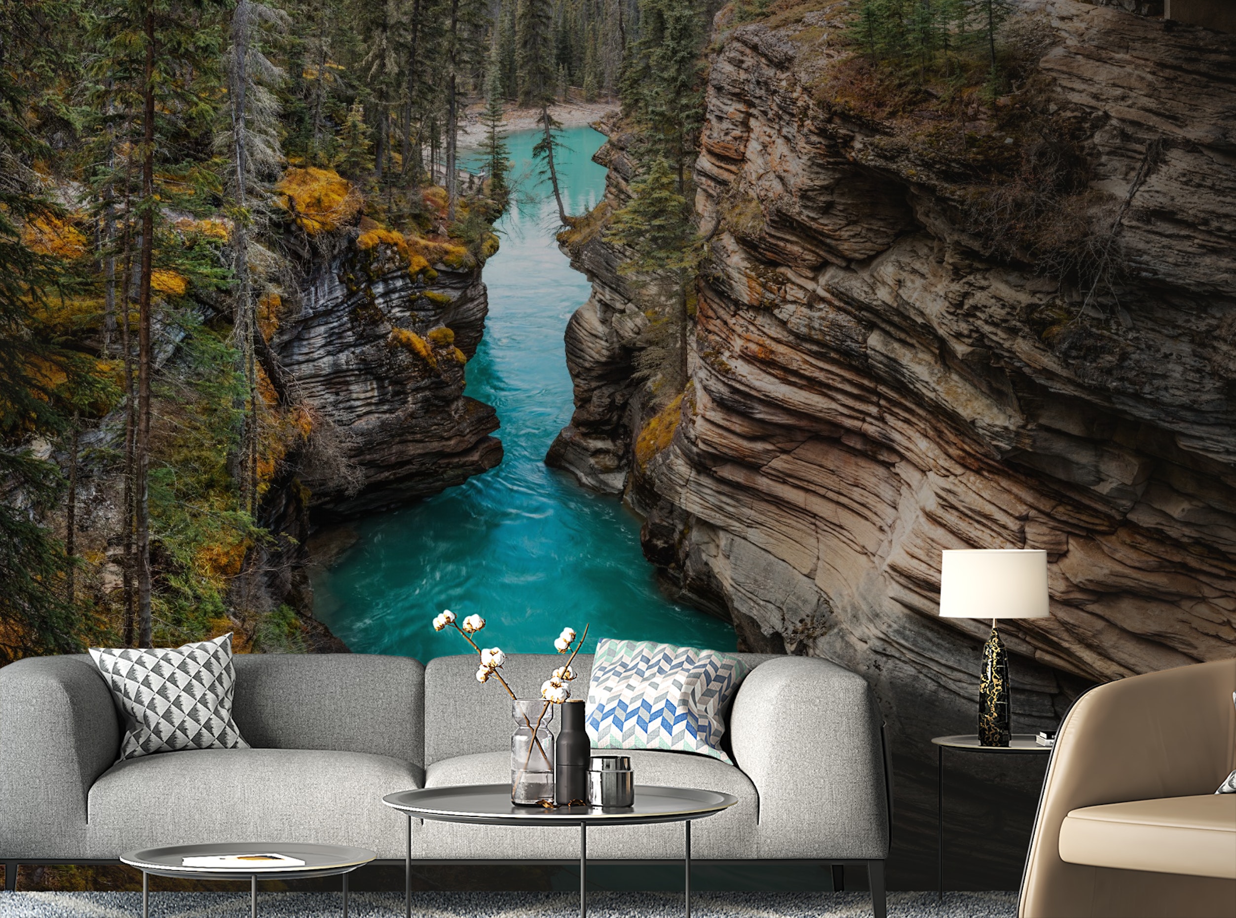 Guidebook for Choosing Printed Nature Scenery Wallpaper to Enhance Your Home Decor