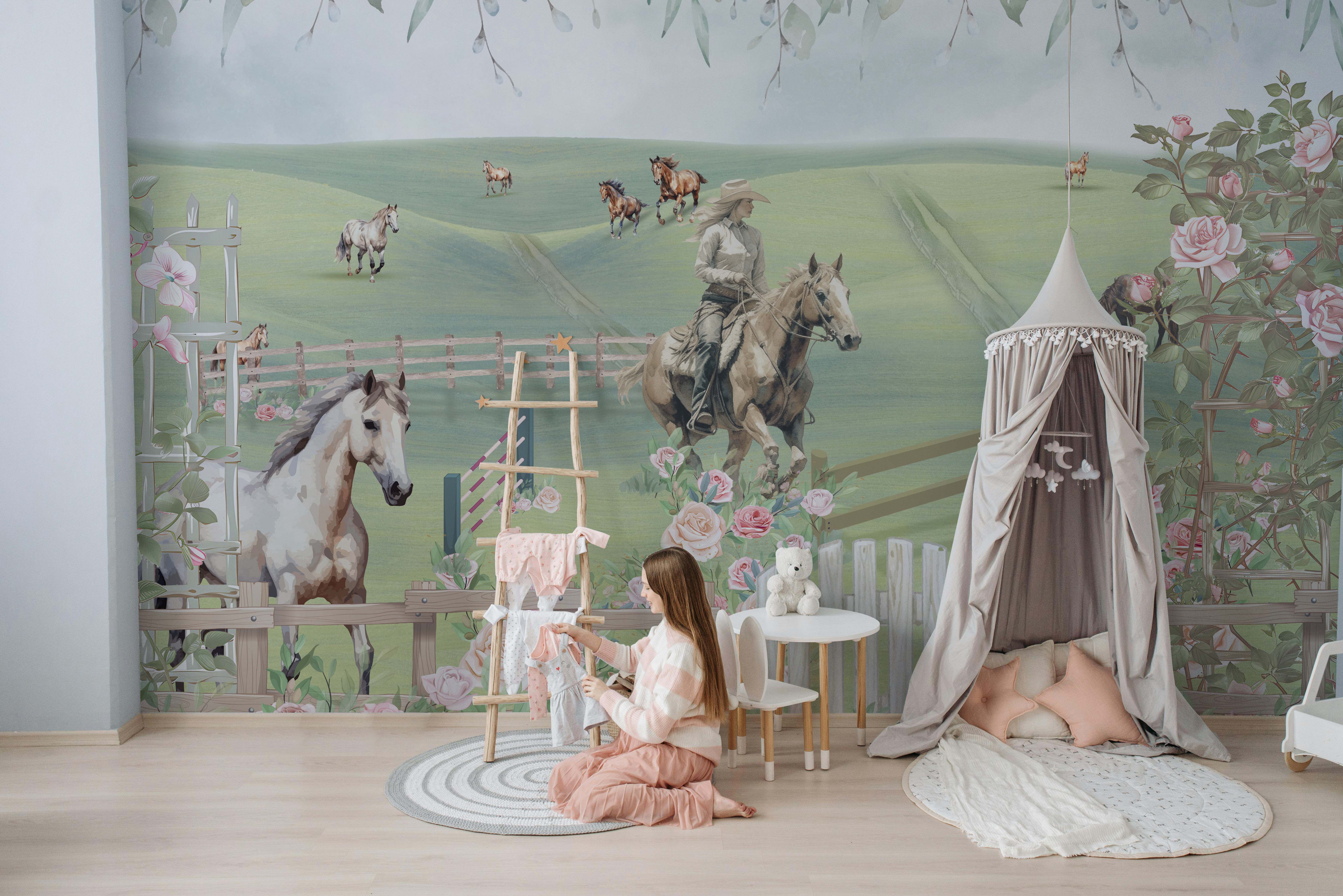 Sweet and Stylish Wallpaper Ideas for Young Girls