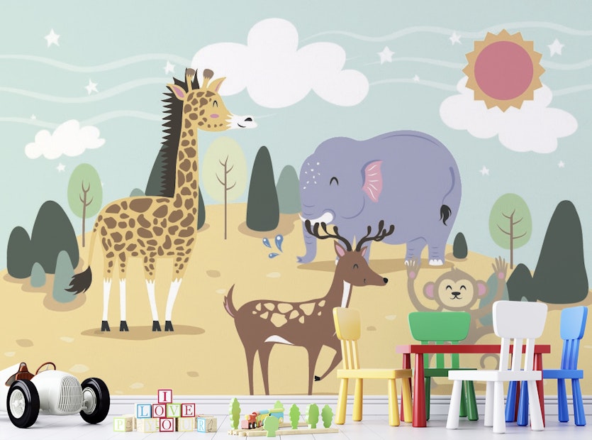 Enhance Your Décor with Stylish Animal Wallpapers
