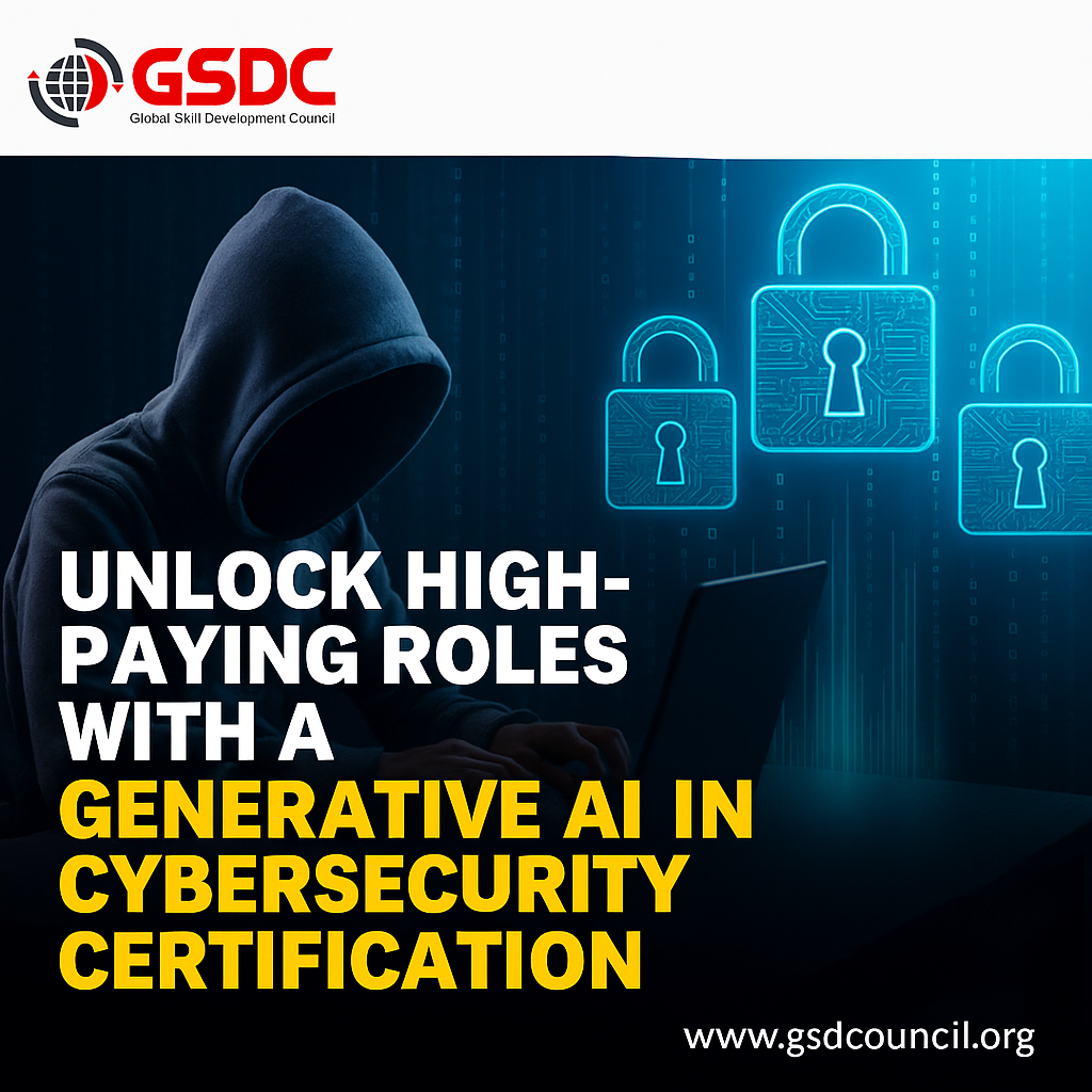 Unlock High-Paying Roles with a Generative AI in Cybersecurity Certification
