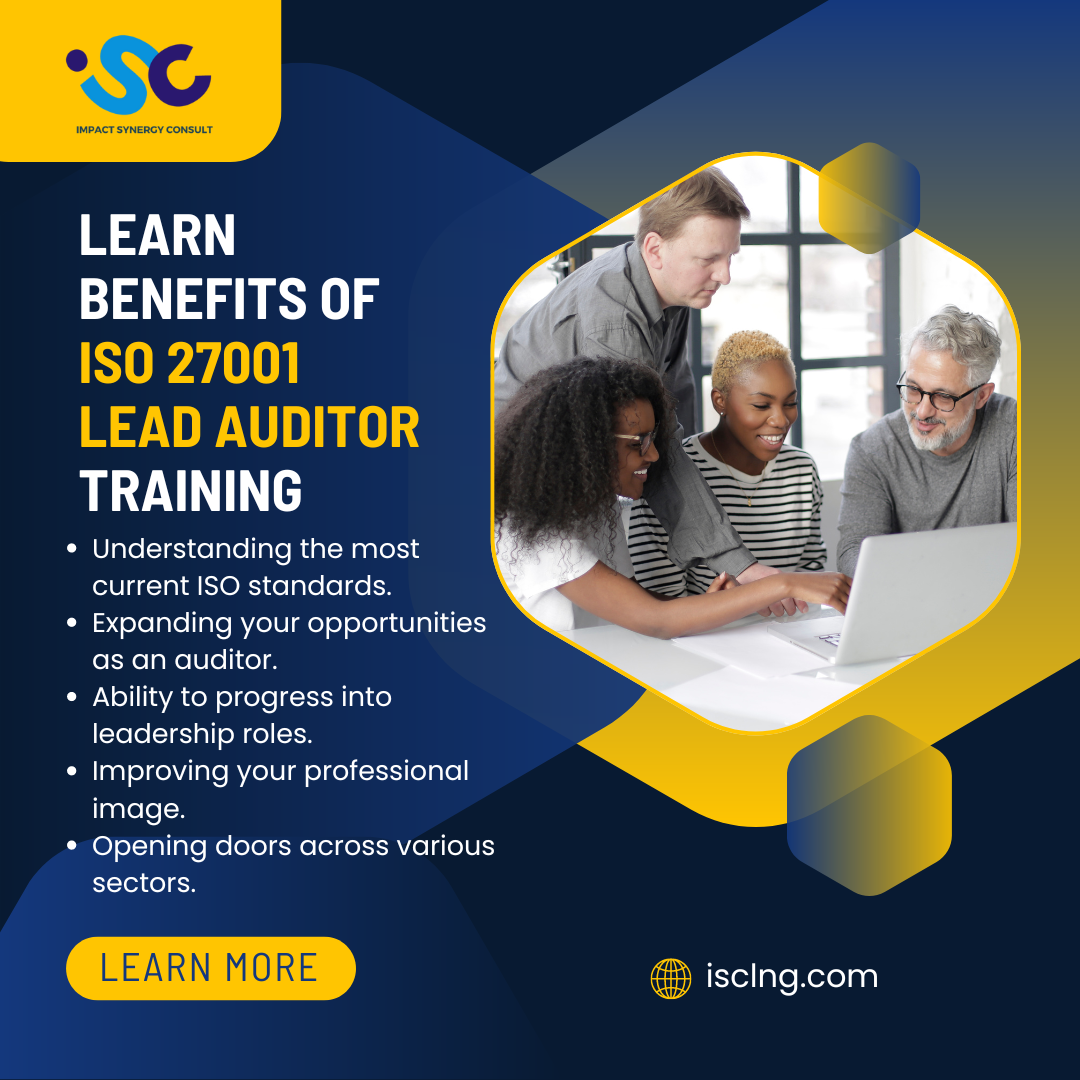 Learn Benefits of iso 27001 Lead Auditor Training          