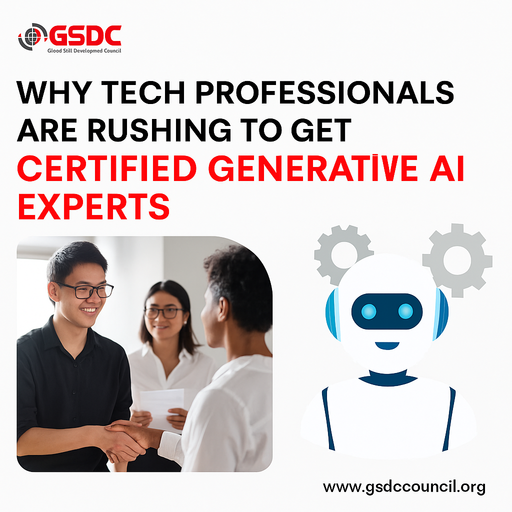 Why Tech Professionals Are Rushing to Get Certified Generative AI Experts 