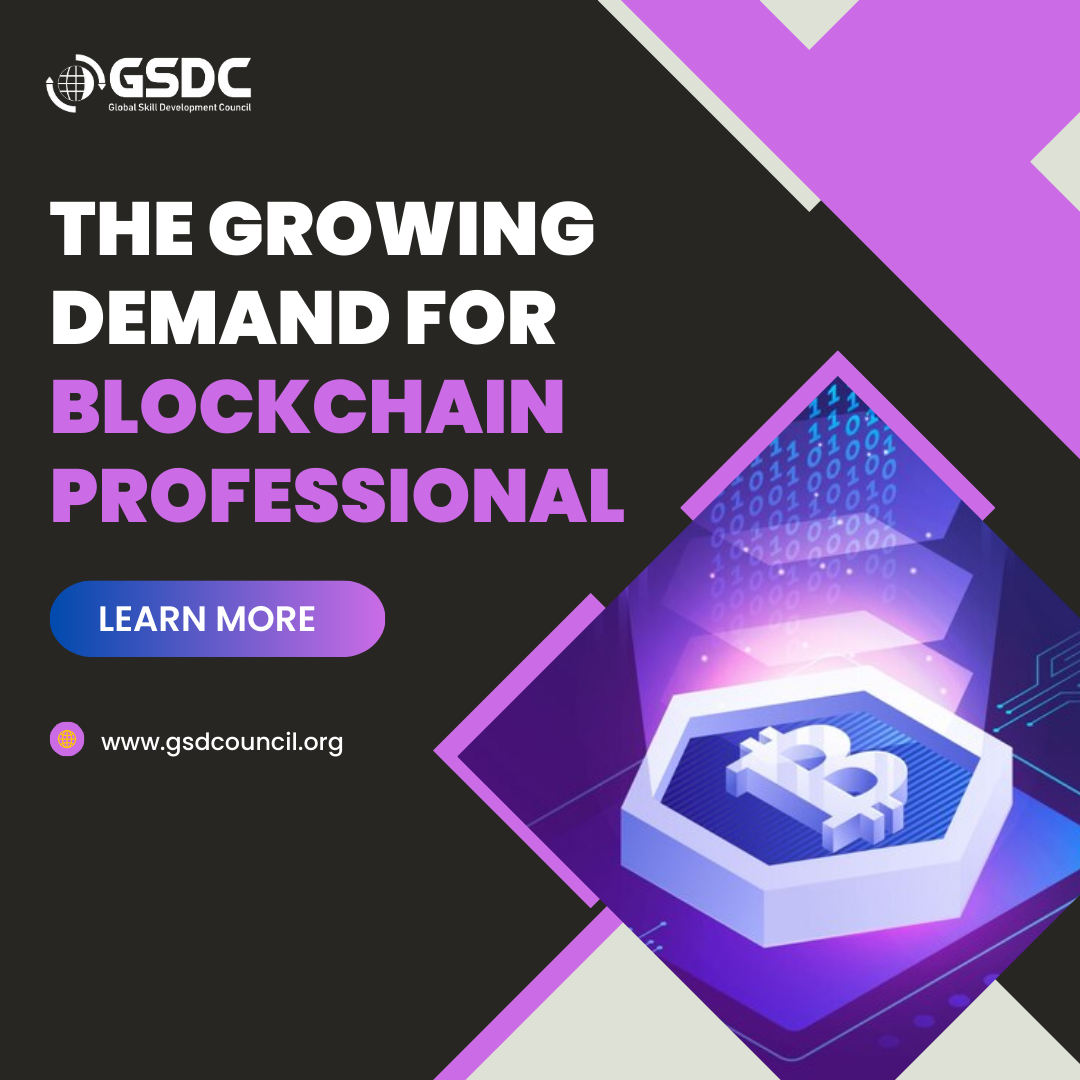 The growing demand for Blockchain Professional