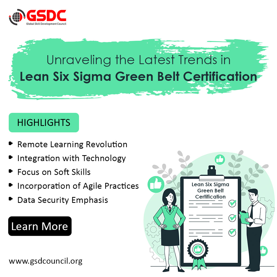 Unravelling the Latest Trends in Lean Six Sigma Green Belt Certification
