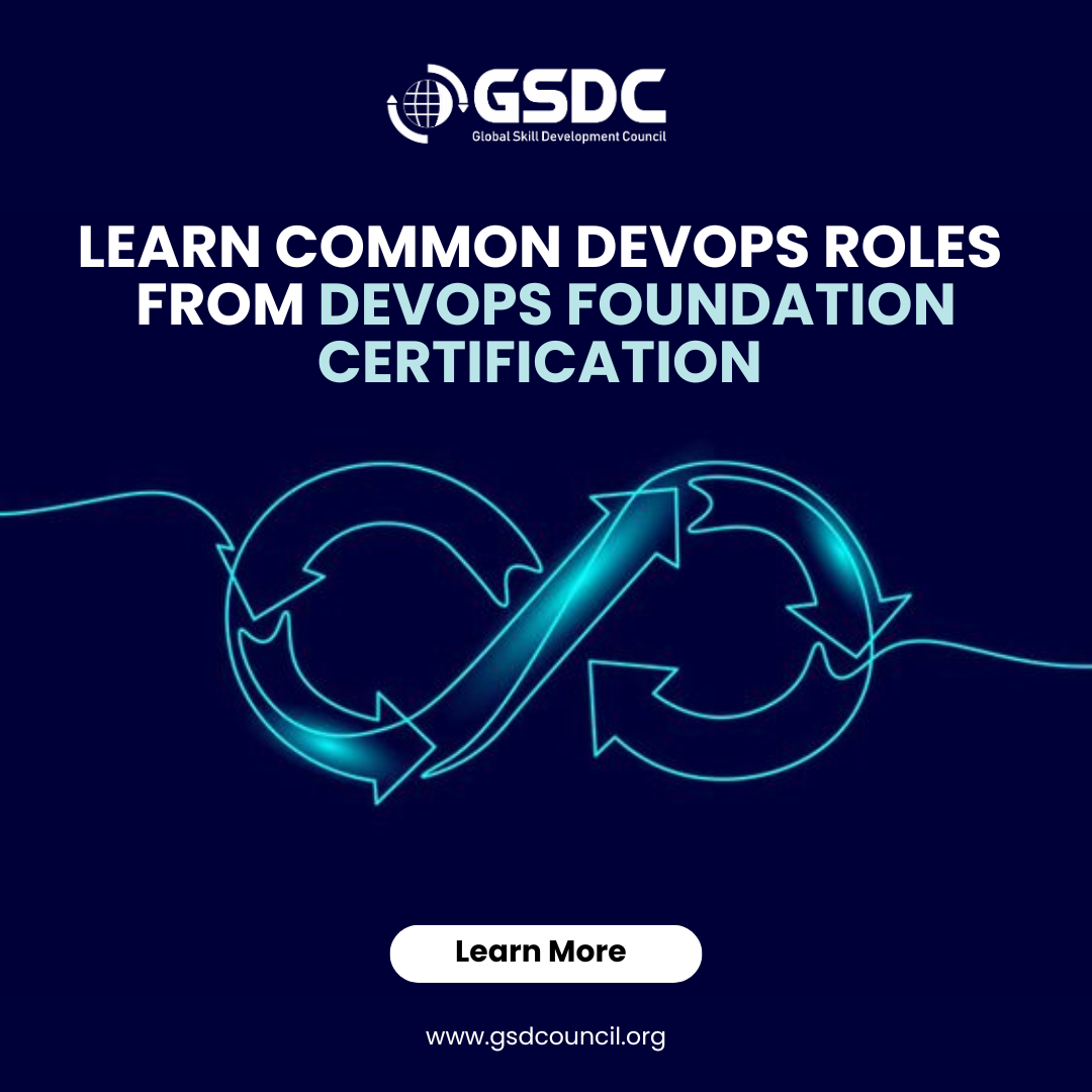 Learn Common DevOps Roles from DevOps Foundation Certification
