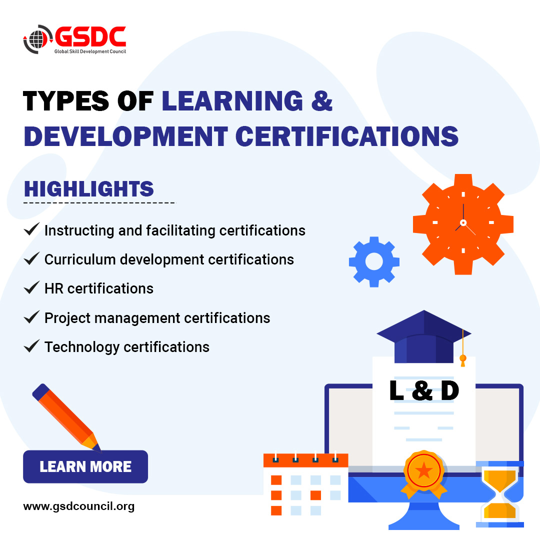Types of Learning and Development Certifications 