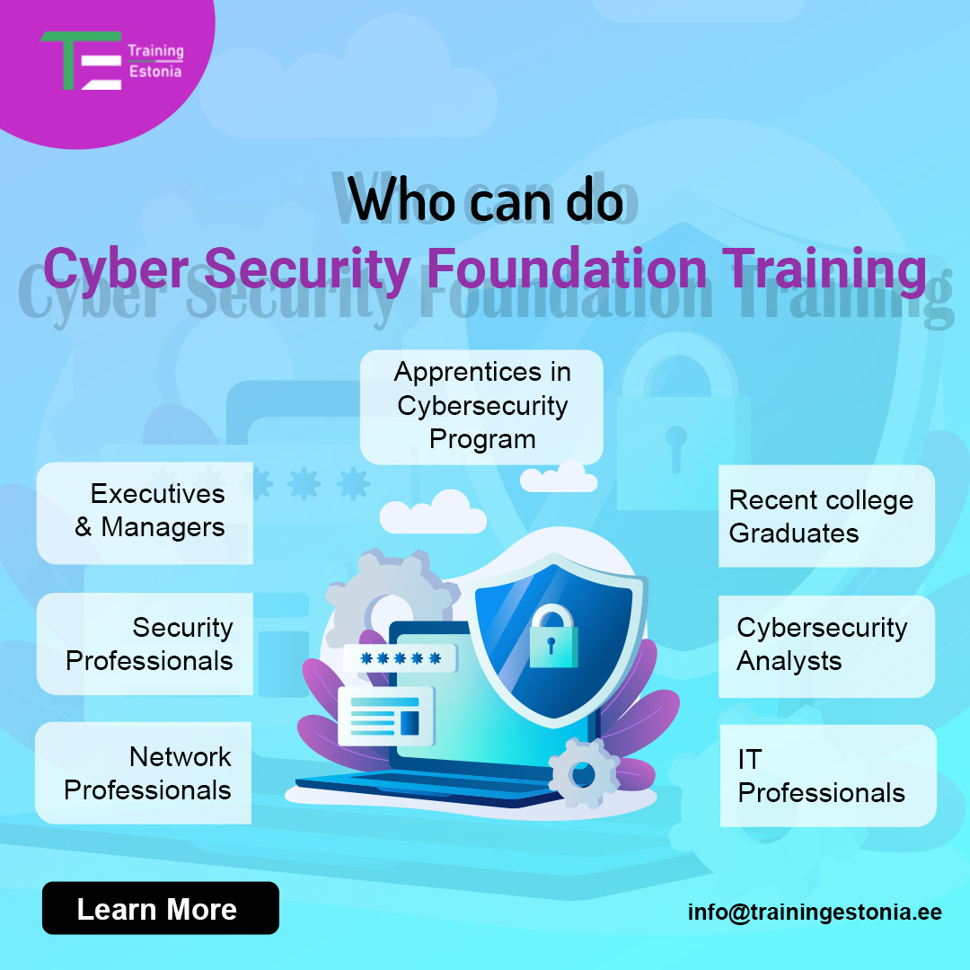 Who can do Cyber Security Foundation Training  
