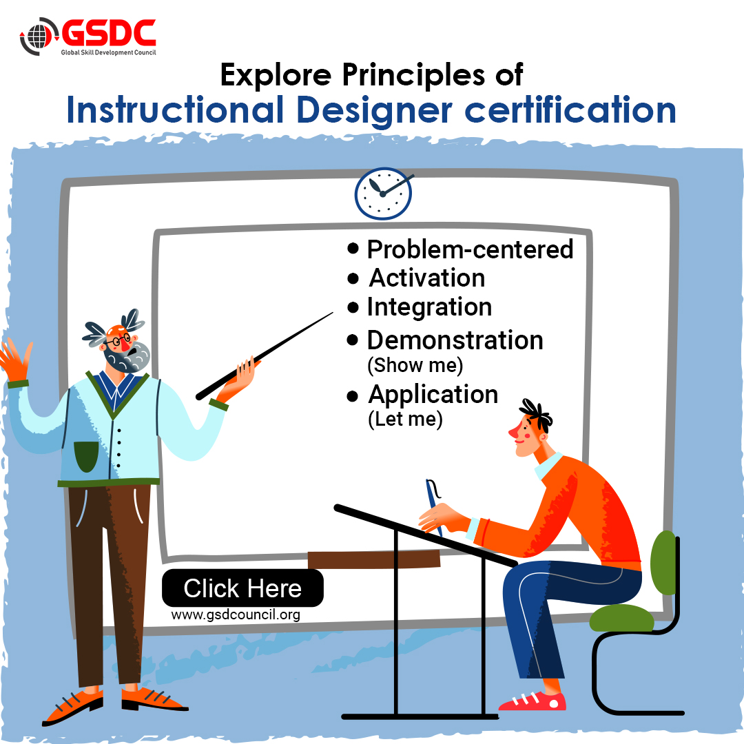 Explore Principles of Instructional Designer certification   
