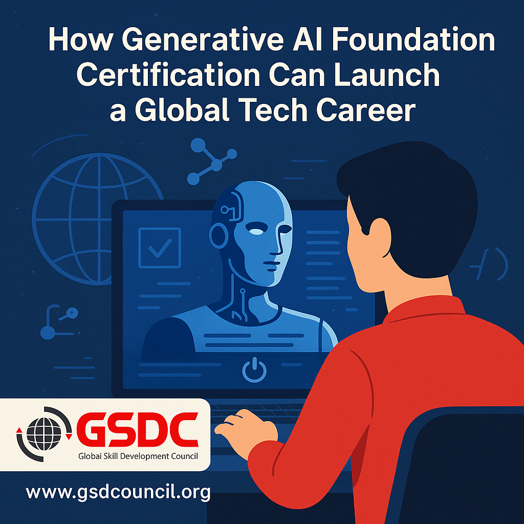 How Generative AI Foundation Certification Can Launch a Global Tech Career