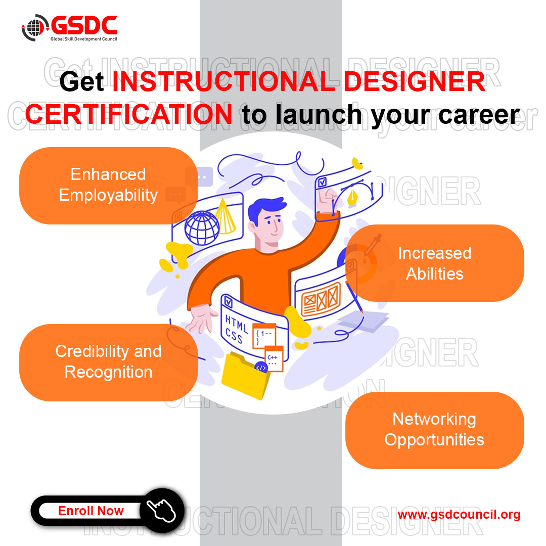 Get Instructional Designer Certification to launch your career  