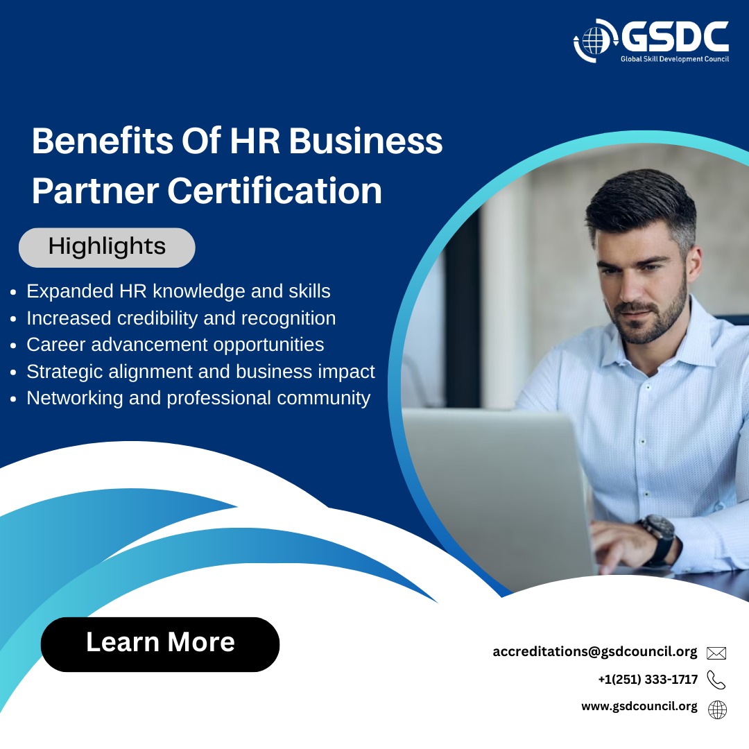 Transforming skills with HR Business Partner Certification