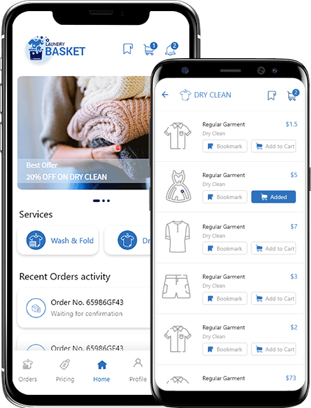Laundry Services Mobile Application