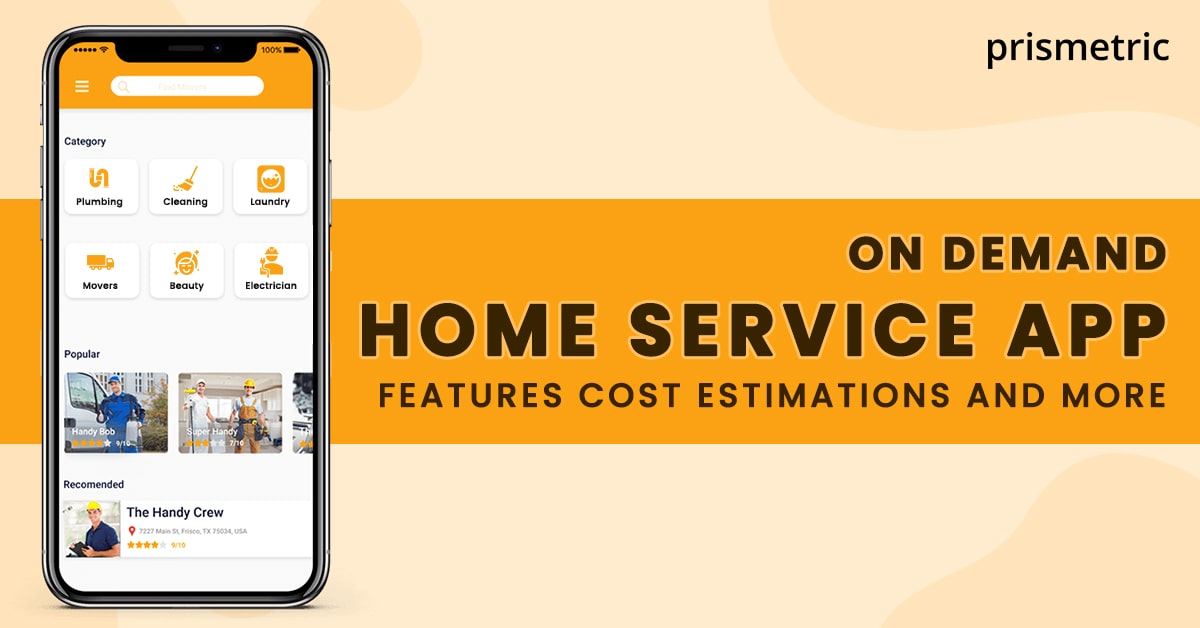 On-Demand Home Services App: Features & Cost